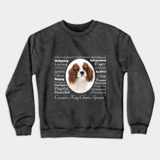 Spaniel Traits Crewneck Sweatshirt